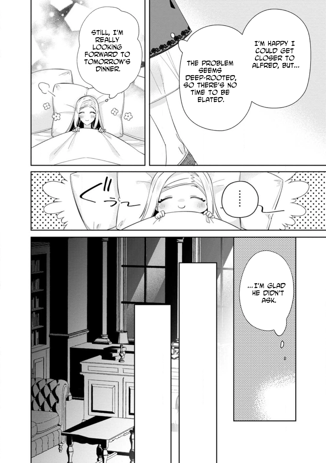 The Happy Contract Marriage of the Positive Lady Flora Chapter 6 - . Page 6